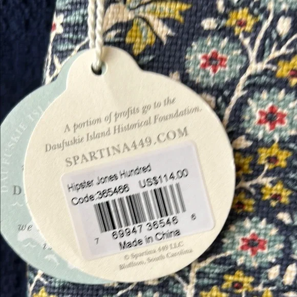 Spartina 449 Brown and Yellow Floral Crossbody Bag - Picture 4 of 7